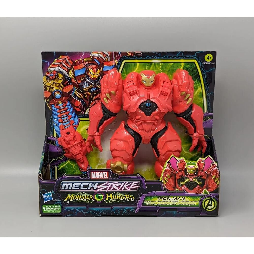 Hasbro Marvel Avengers Mech Strike Monster Hunters Hunter Suit Iron Man Sealed